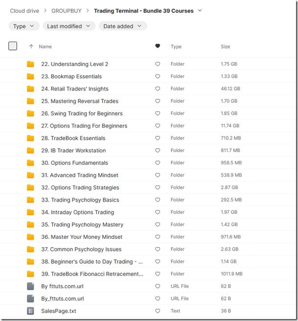 Trading Terminal - Bundle 39 Courses 2