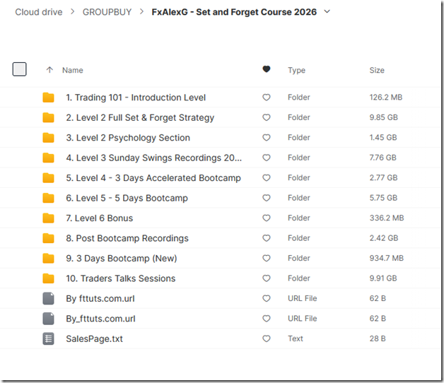 FxAlexG - Set and Forget Course 2026 1