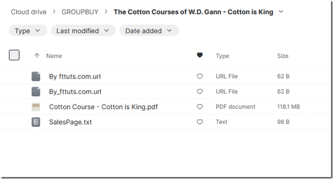 The Cotton Courses of W.D. Gann - Cotton is King 1