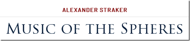 Cosmo Economics - Music of the Spheres - Alexander Straker