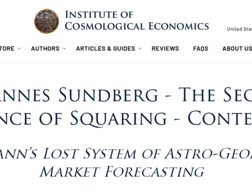 Cosmo Economics – The Secret Science Of Squaring – Johannes Sundberg 35$