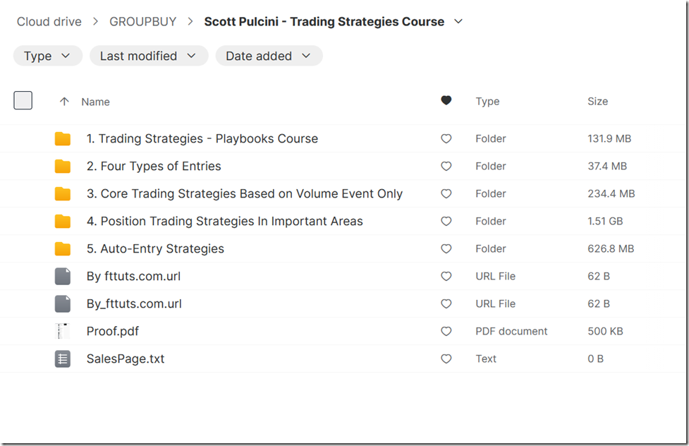 Scott Pulcini - Trading Strategies Course 1