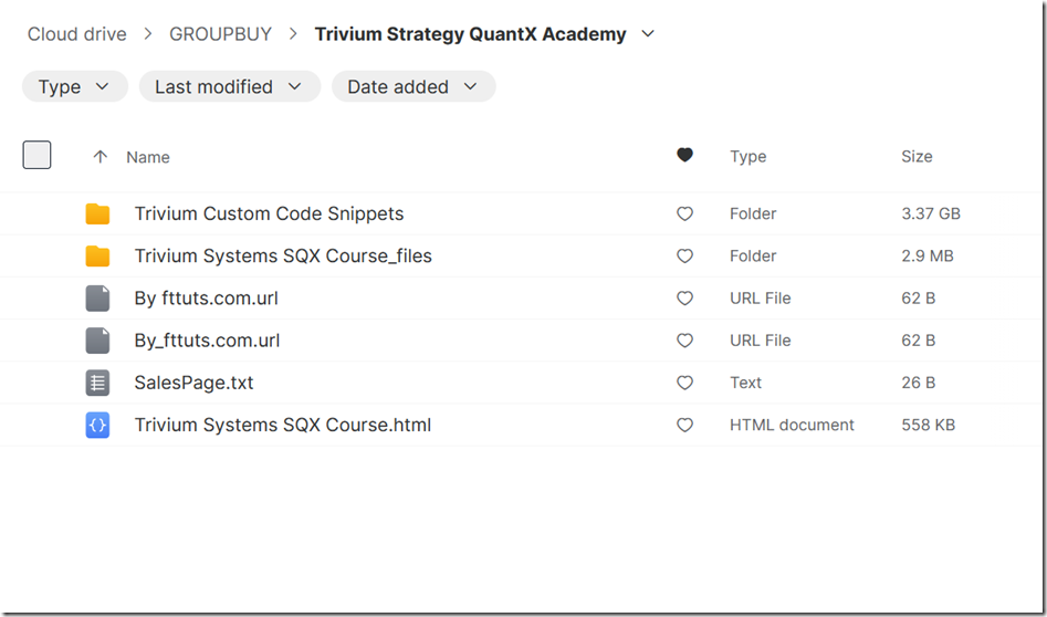 Trivium Systems Trading - Strategy QuantX Academy 1